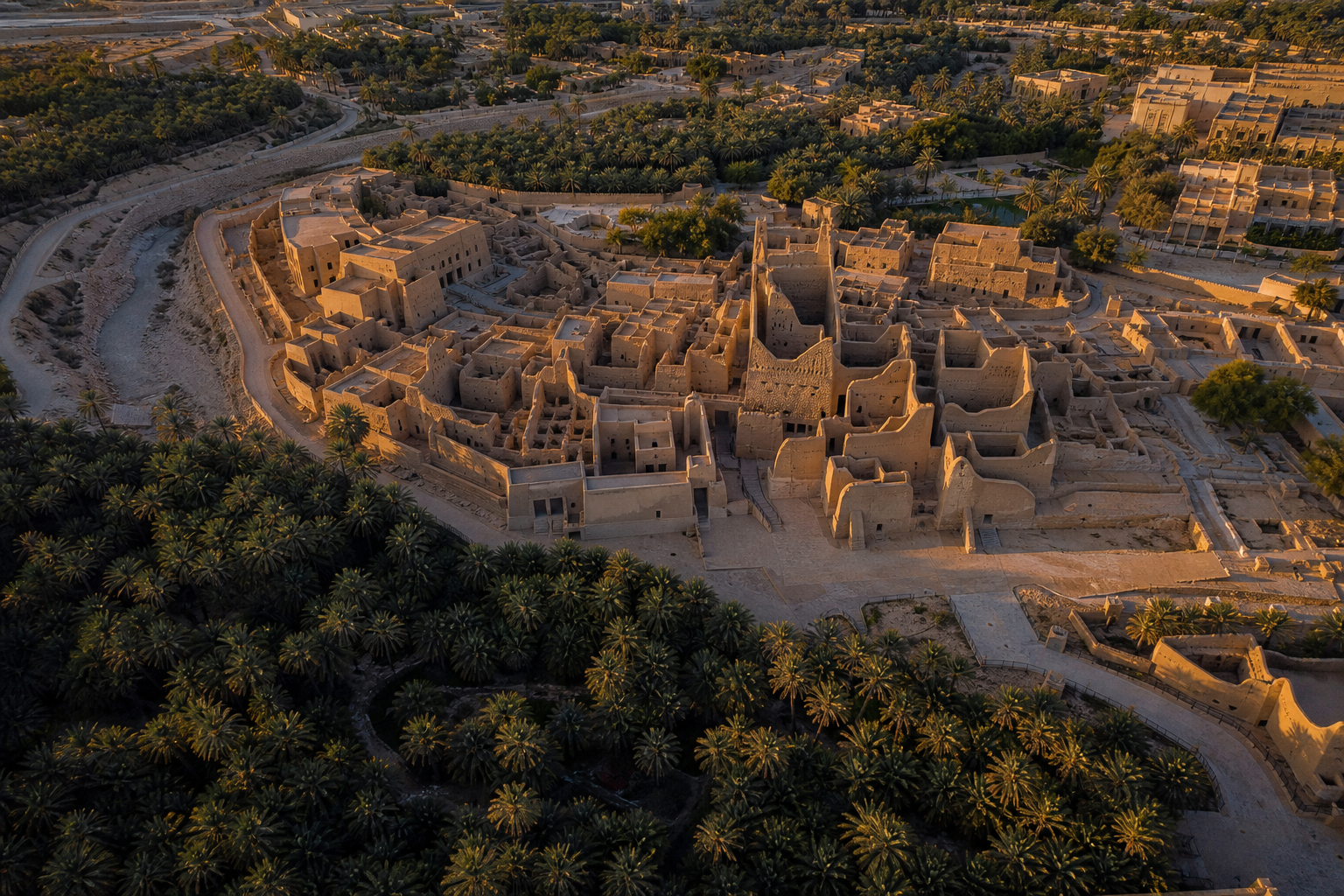 Historic Diriyah Aerial